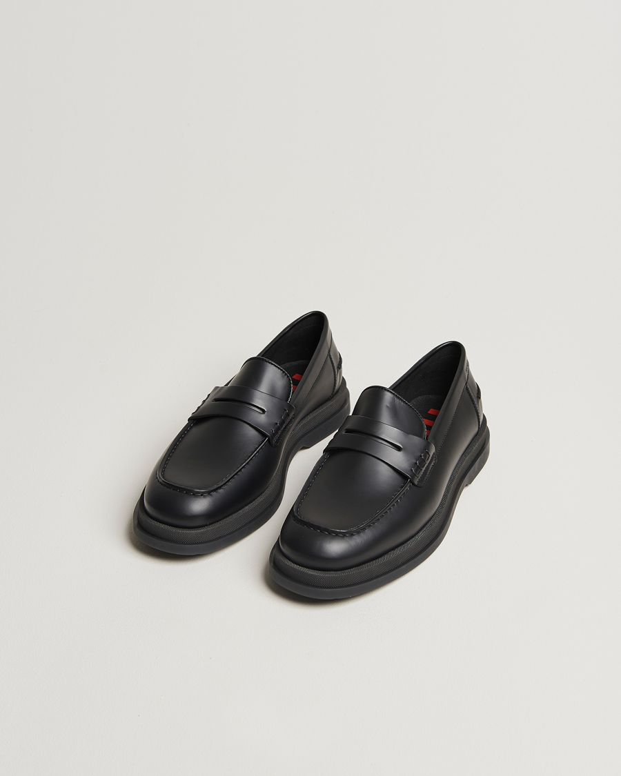 Heren | HUGO Chaol Leather Loafer Black | HUGO | Chaol Leather Loafer Black