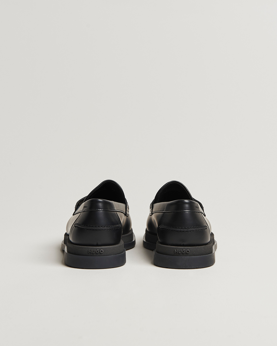 Heren | HUGO Chaol Leather Loafer Black | HUGO | Chaol Leather Loafer Black