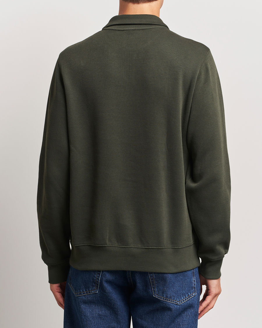 Homme | Pulls Et Tricots | Lacoste | Rib Interlock Half Zip Sapwood