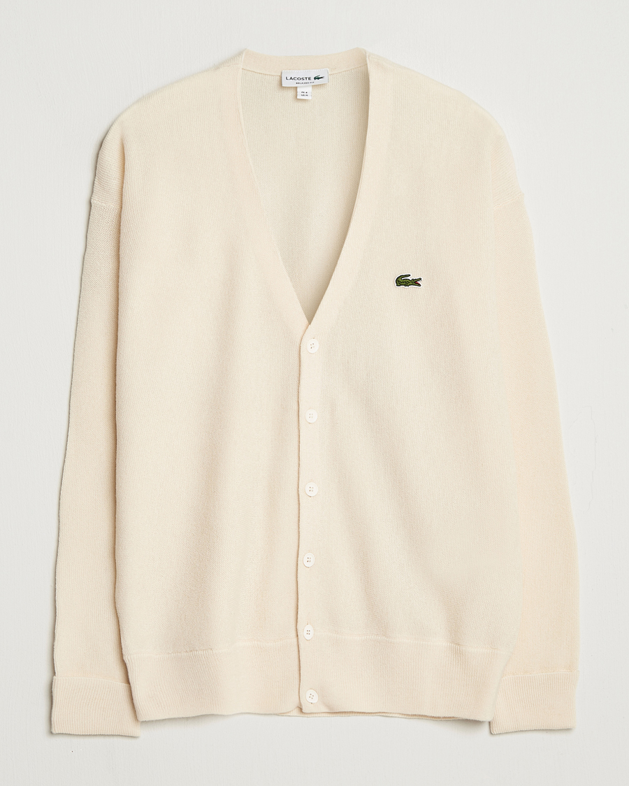 Homme | Pulls Et Tricots | Lacoste | Carded Wool Cardigan Lapland