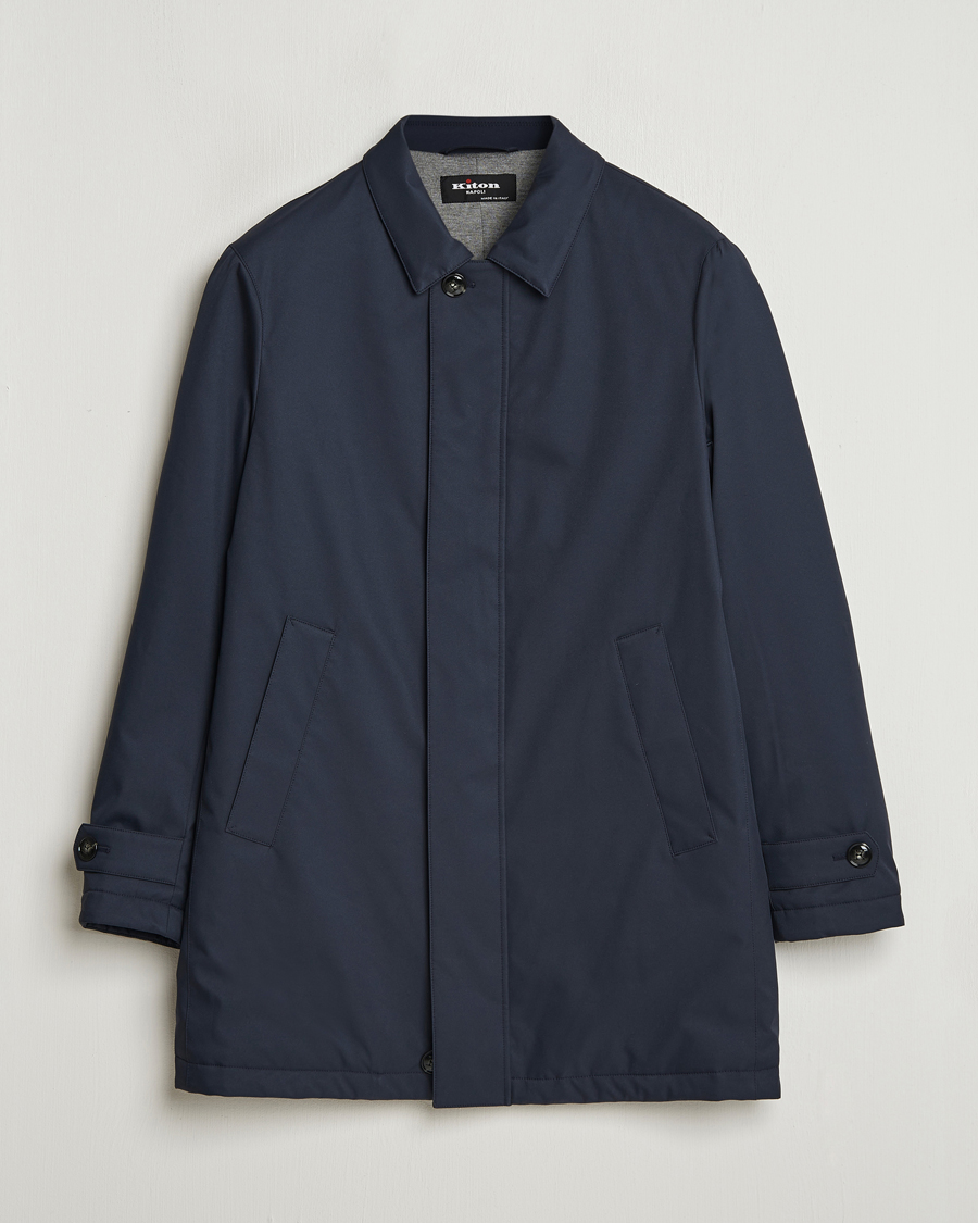 Homme | Manteaux Et Vestes | Kiton | Luxury Coat Navy