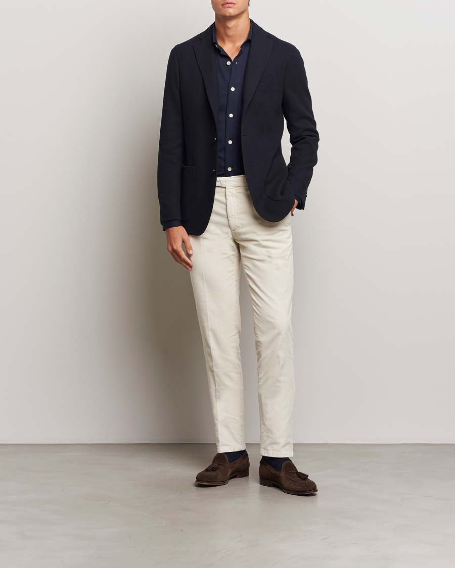 Heren | Blazers | Boglioli | K Jacket Wool/Cashmere Blazer Navy