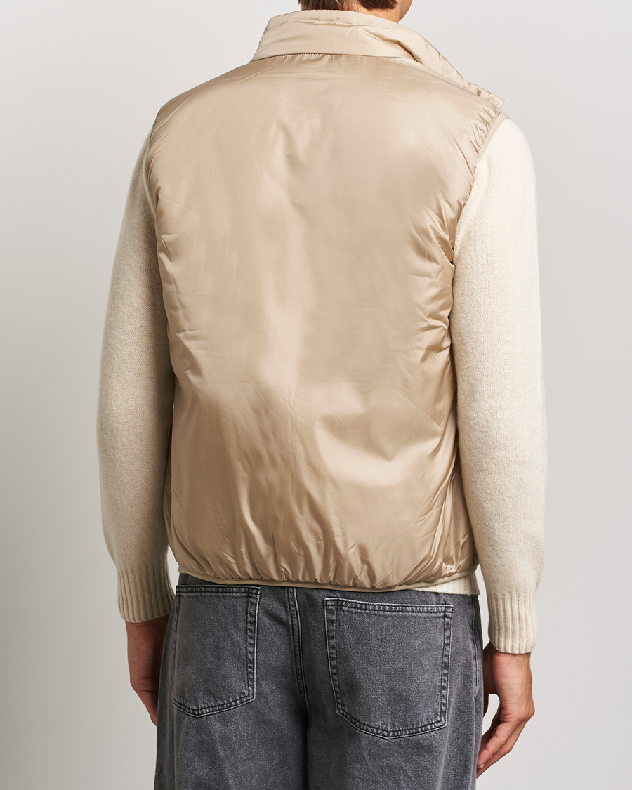 Homme | Manteaux Et Vestes | Aspesi | Jil Padded Vest Beige