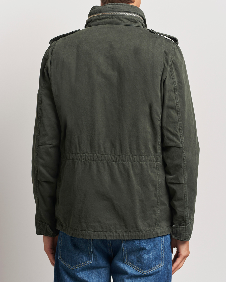 Heren | Jassen | Aspesi | Lined Cotton Field Jacket Military