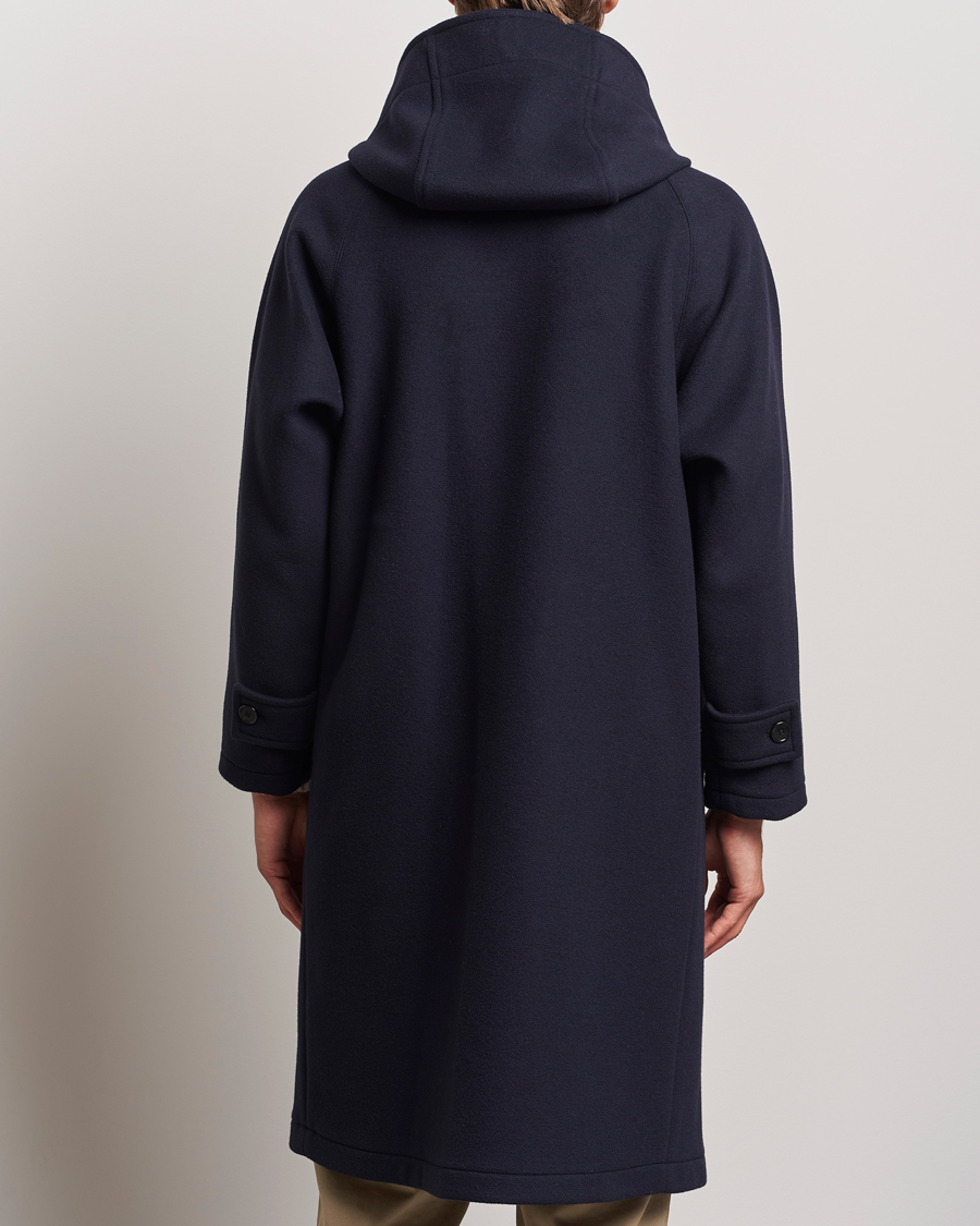 Heren | Jassen | Gloverall | Huxley Duffle Coat Navy