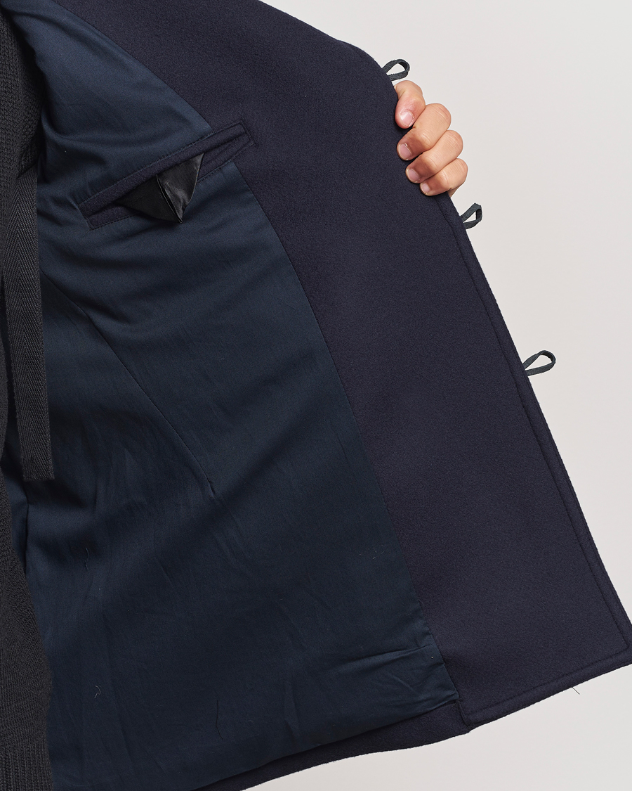 Heren | Jassen | Gloverall | Tennyson Peacoat Navy