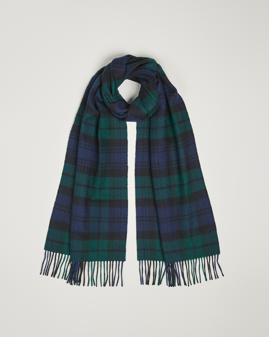 Homme | Gloverall Lambswool Scarf Blackwatch | Gloverall | Lambswool Scarf Blackwatch