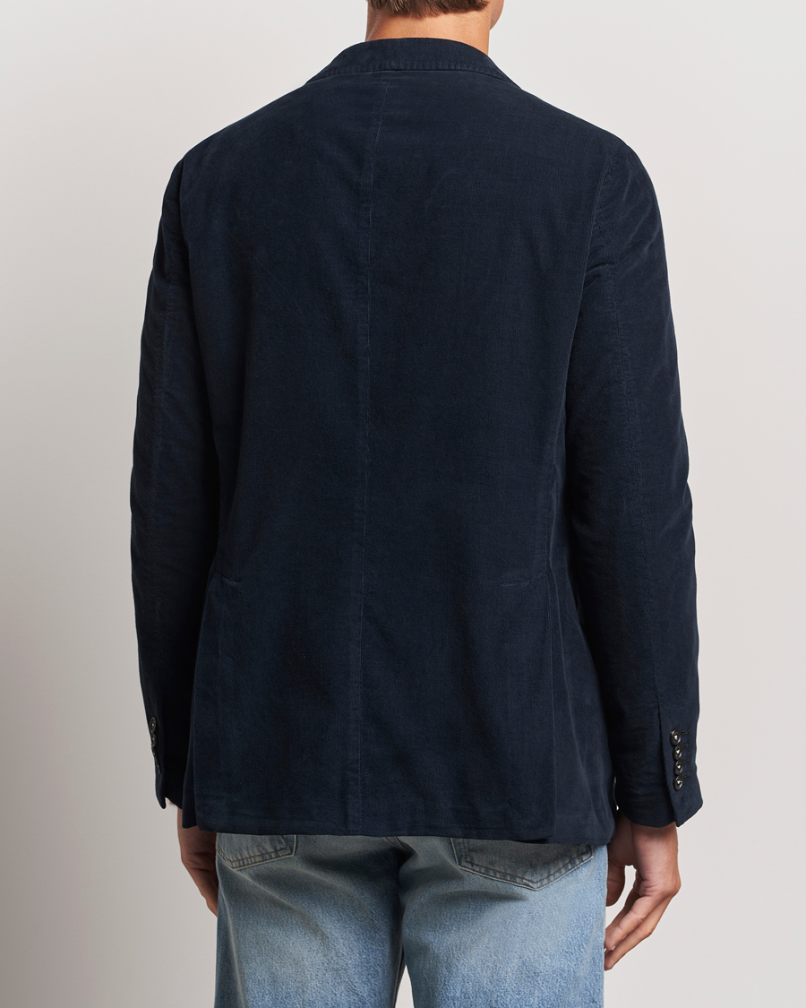 Homme | Blazers | Massimo Alba | Baby Corduroy Blazer Navy