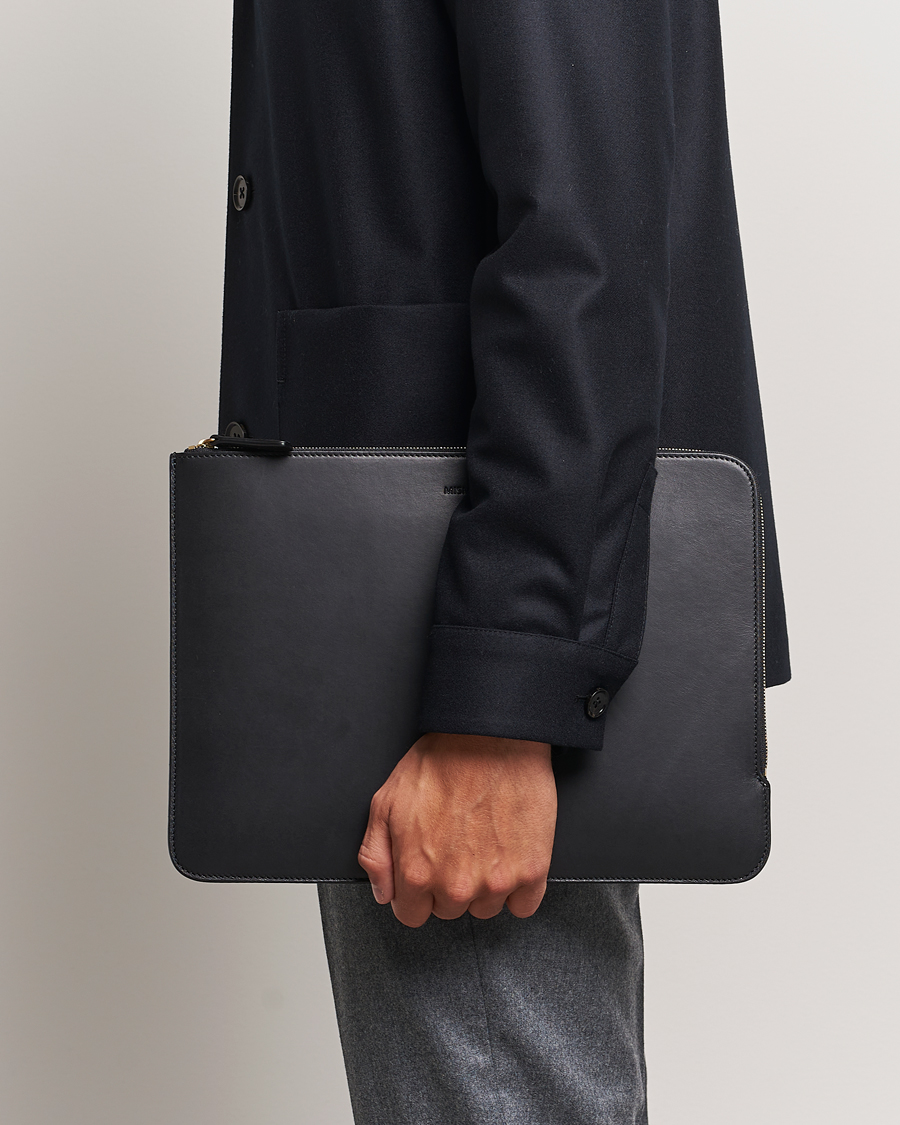 Homme | Mismo Full Grain Leather Laptop Cover 14