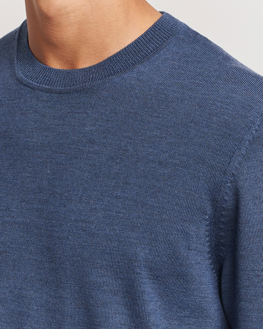 Homme | Pulls Et Tricots | NN07 | Ted Merino Crew Neck Pullover Bering Sea