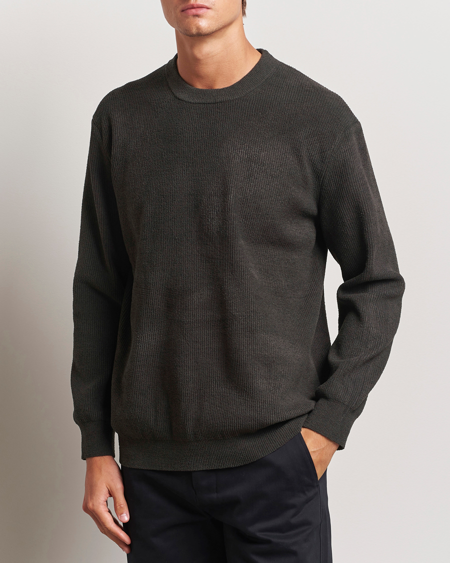 Heren | Truien | NN07 | Danny Knitted Sweater Dark Army