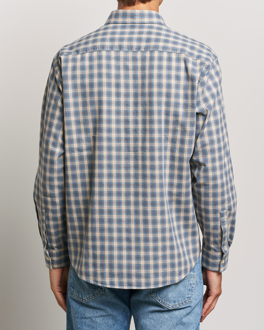Homme | Chemises | NN07 | Deon Flannel Shirt Blue Multi