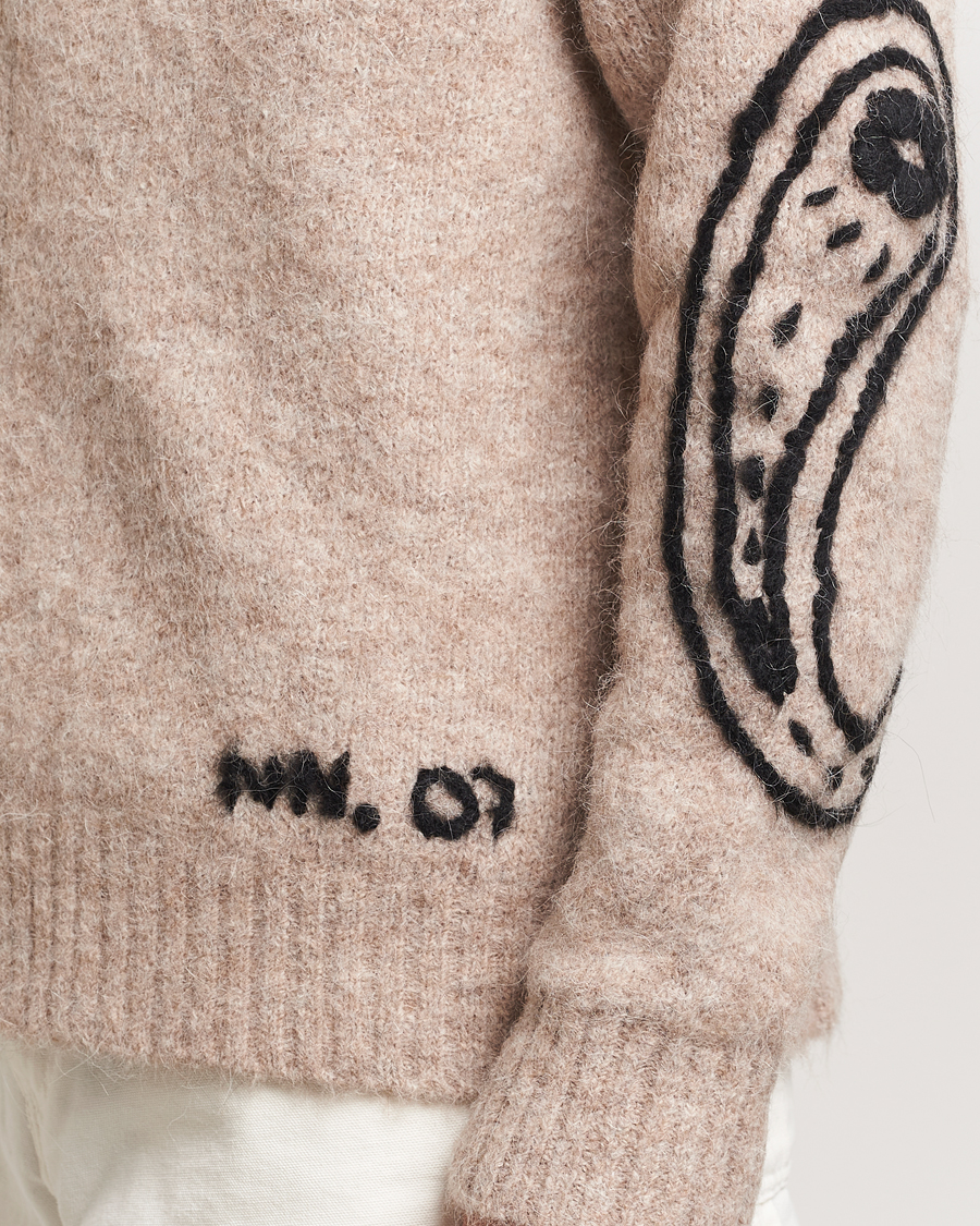 Homme | Pulls Et Tricots | NN07 | Kyle Alpaca Wool Cardigan Greige