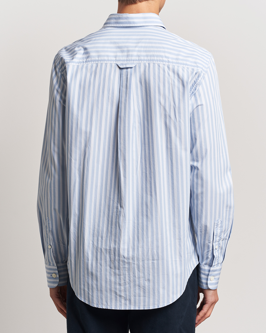 Heren | Overhemden | NN07 | Colby Poplin Striped Shirt Blue/White