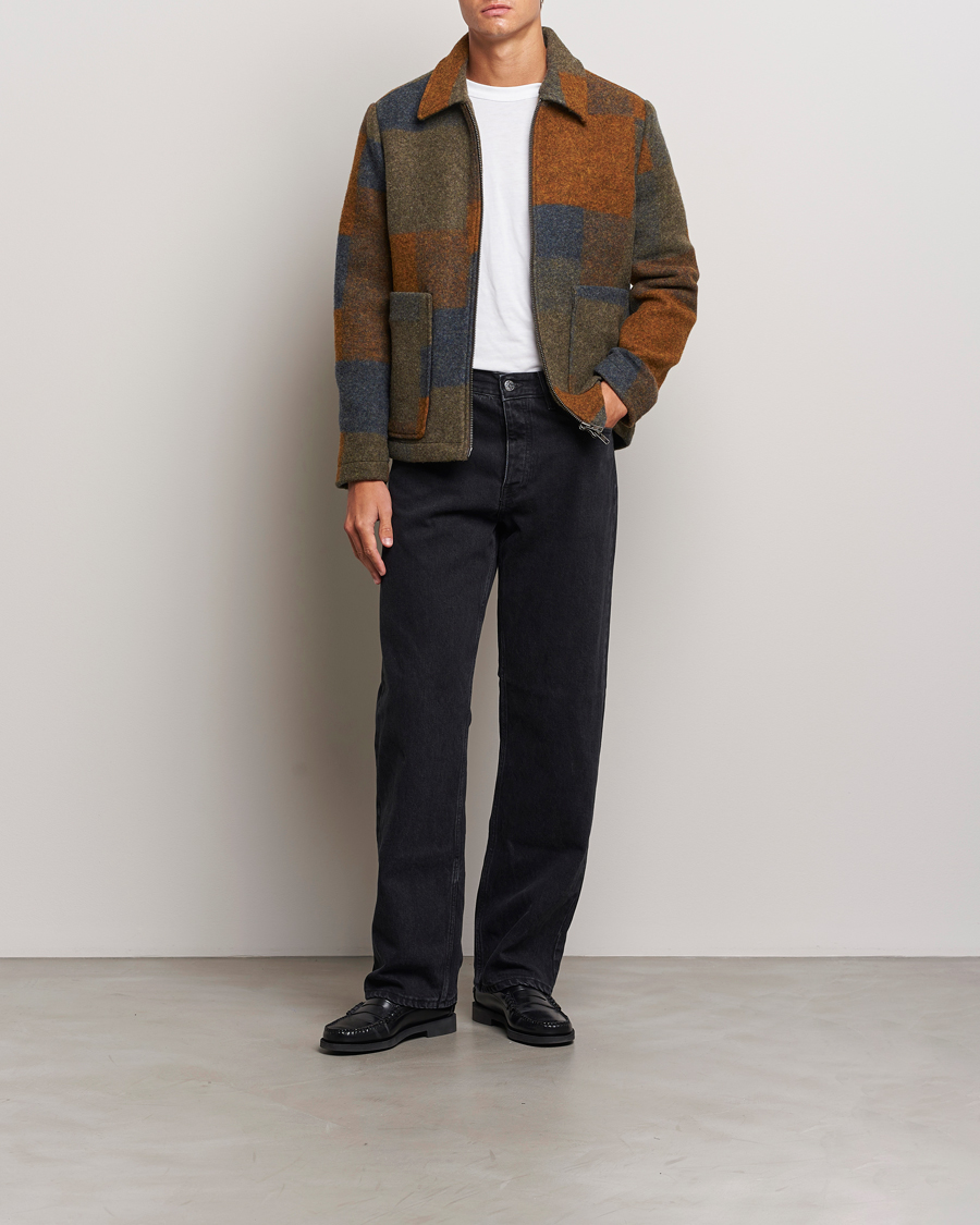 Homme | Manteaux Et Vestes | NN07 | Gael Wool Checked Jacket Multi