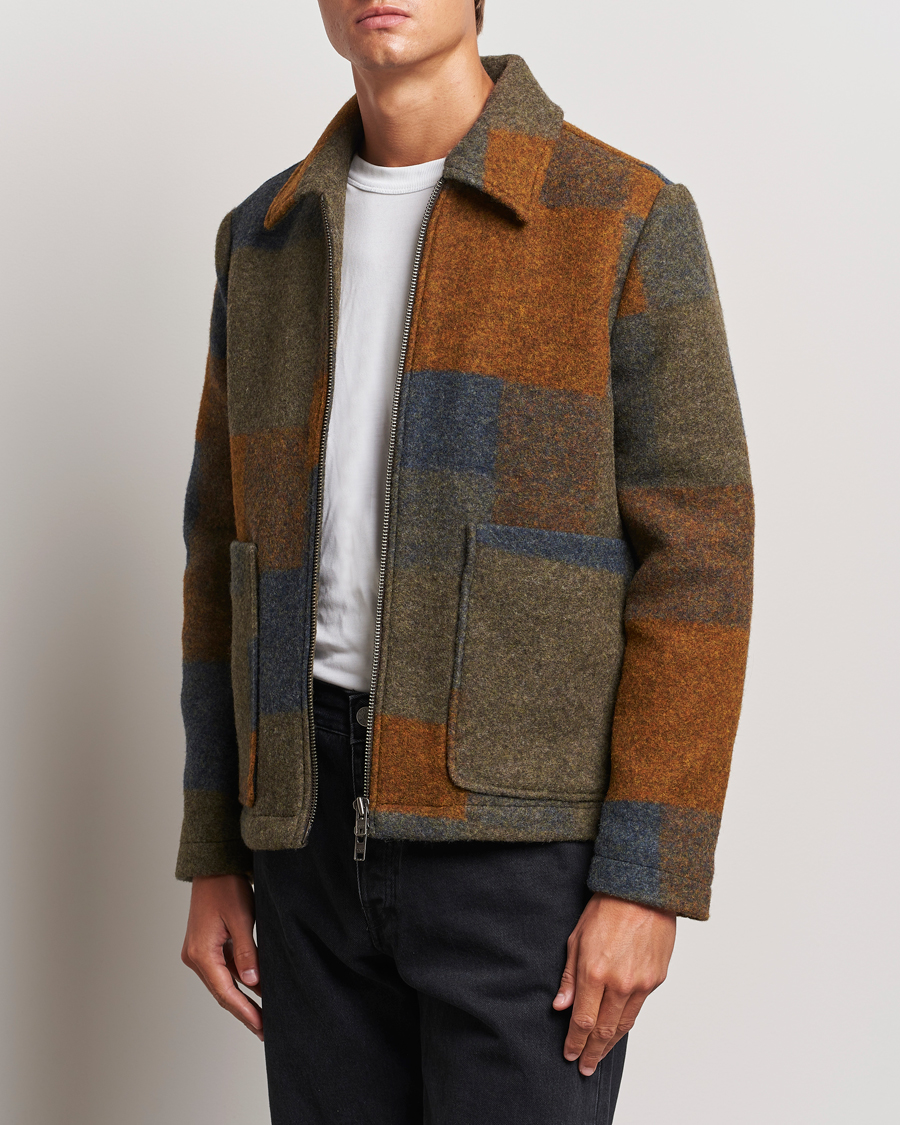 Homme | Manteaux Et Vestes | NN07 | Gael Wool Checked Jacket Multi