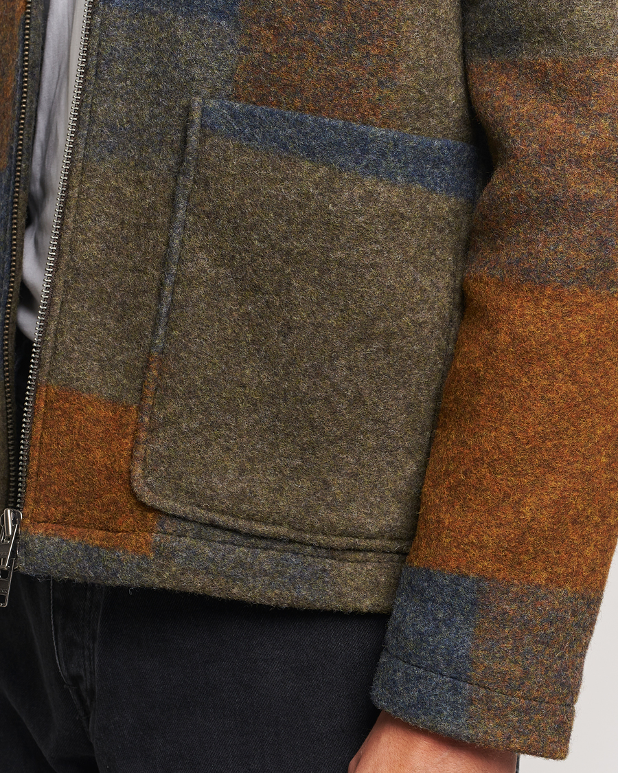 Homme | Manteaux Et Vestes | NN07 | Gael Wool Checked Jacket Multi