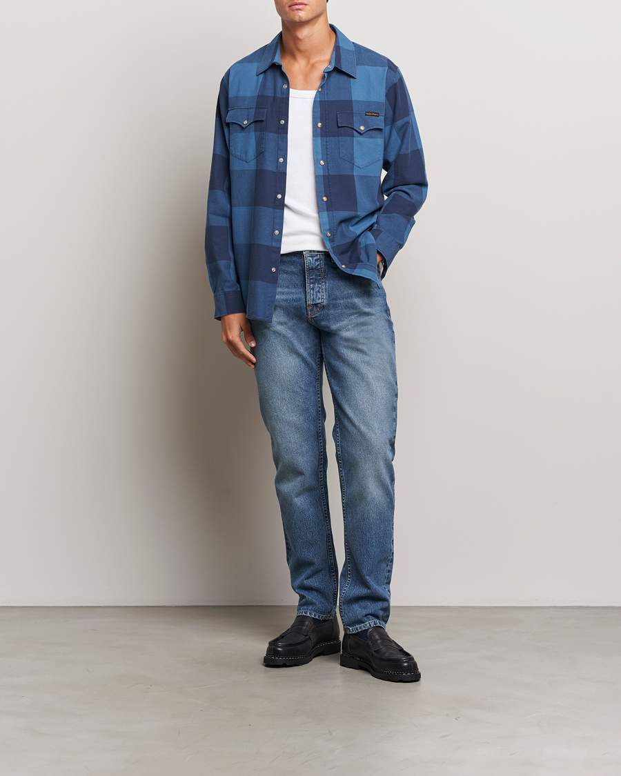 Homme | Jeans | Nudie Jeans | Steady Eddie II Jeans Blue Haze