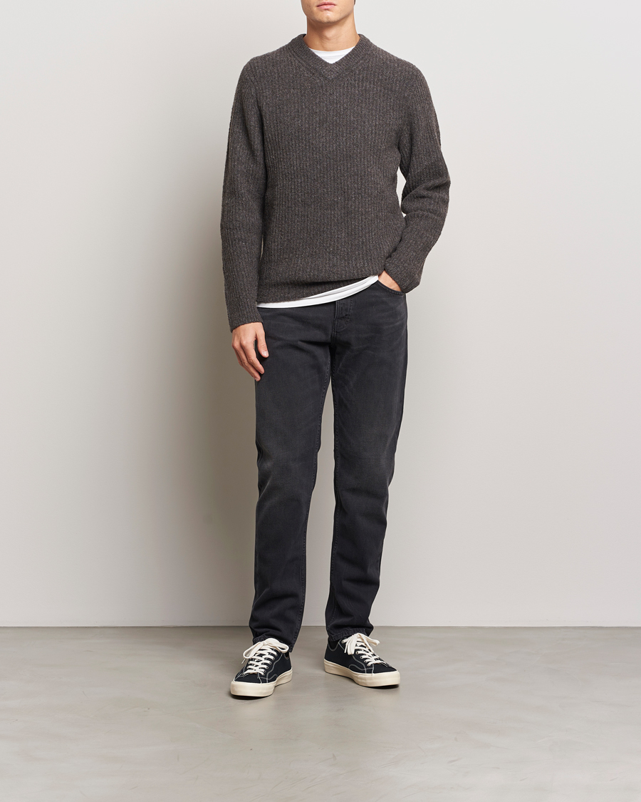 Heren | Jeans | Nudie Jeans | Steady Eddie II Jeans Black Change