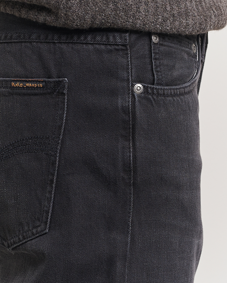 Heren | Jeans | Nudie Jeans | Steady Eddie II Jeans Black Change