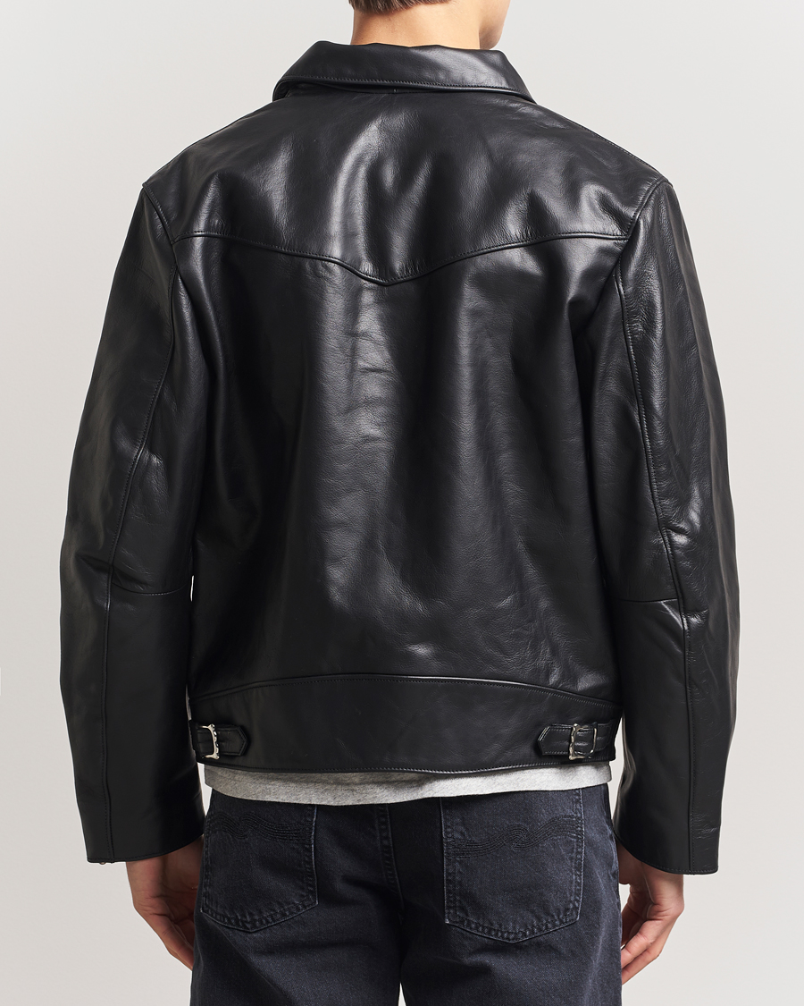 Heren | Jassen | Nudie Jeans | Eddy Rider Leather Jacket Black