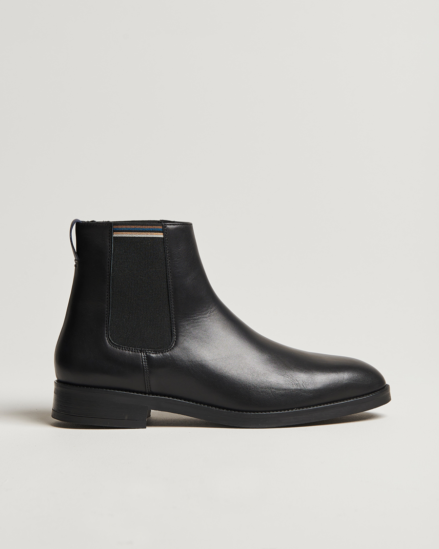 Heren | Paul Smith Lansing Leather Chelsea Boot Black | Paul Smith | Lansing Leather Chelsea Boot Black