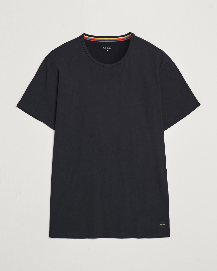 Homme | T-shirts | Paul Smith | Artist Rib Crew Neck T-Shirt Black