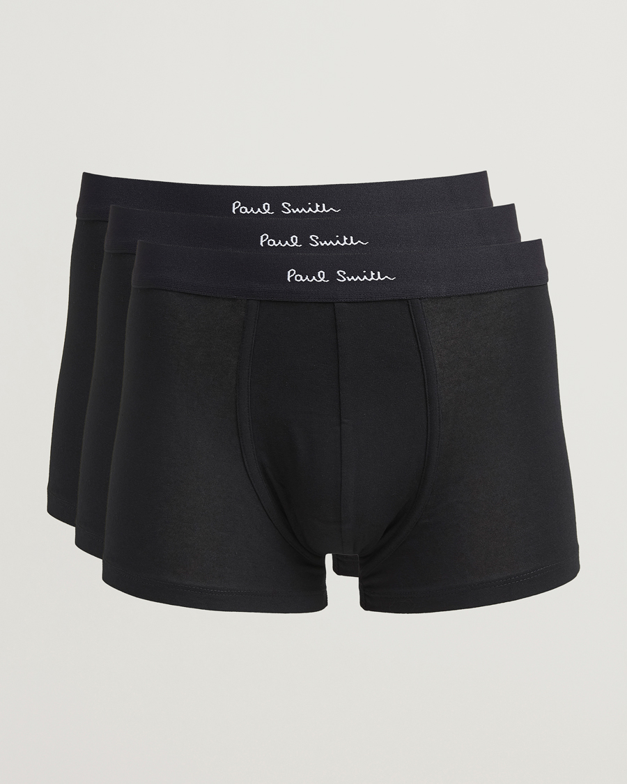 Homme | Sous-Vêtements Et Chaussettes | Paul Smith | 3-Pack Trunk Black