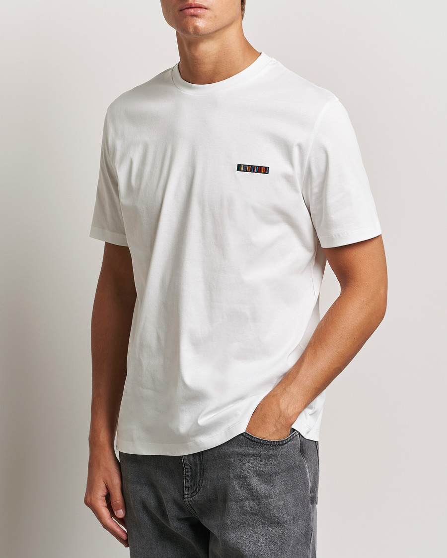 Homme | T-shirts | Paul Smith | Embroidery Crew Neck T-Shirt White