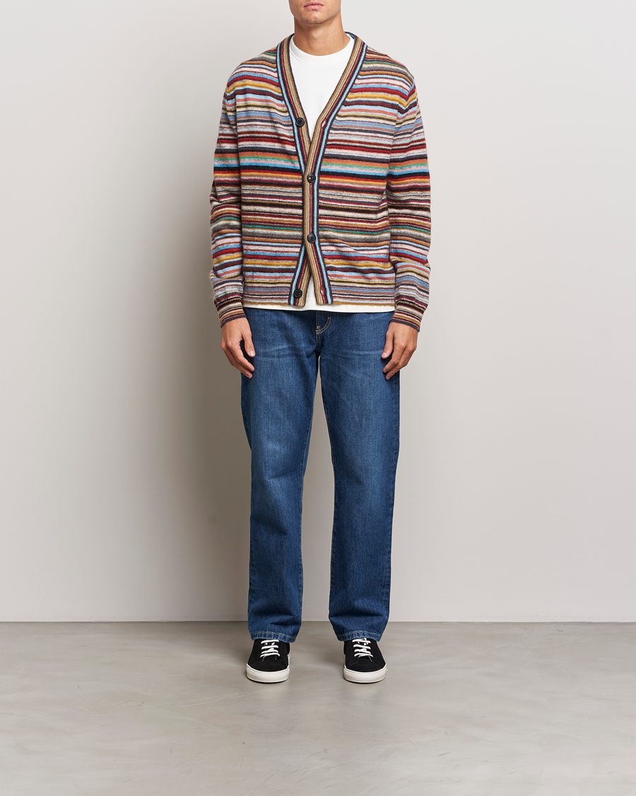 Heren | Truien | Paul Smith | Striped Wool Cardigan Multi