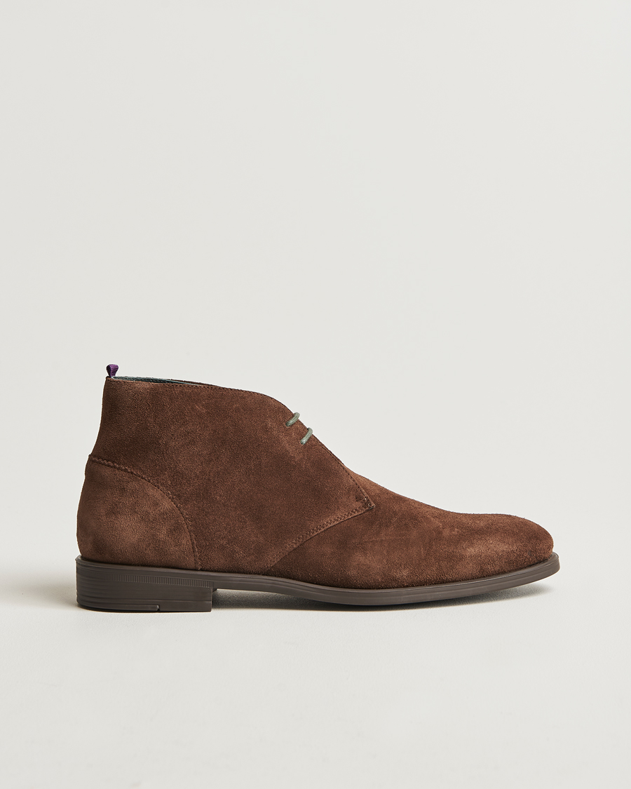 Homme | PS Paul Smith Drummond Suede Chukka Boot Dark Brown | PS Paul Smith | Drummond Suede Chukka Boot Dark Brown