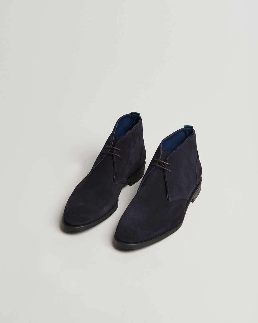 Homme | PS Paul Smith Drummond Suede Chukka Boot Navy | PS Paul Smith | Drummond Suede Chukka Boot Navy