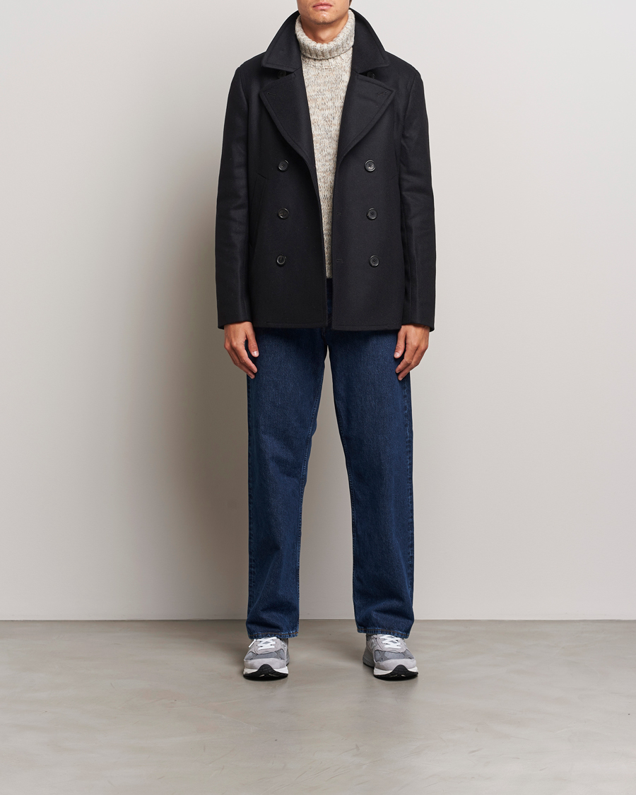 Heren | Jassen | PS Paul Smith | Wool Peacoat Black