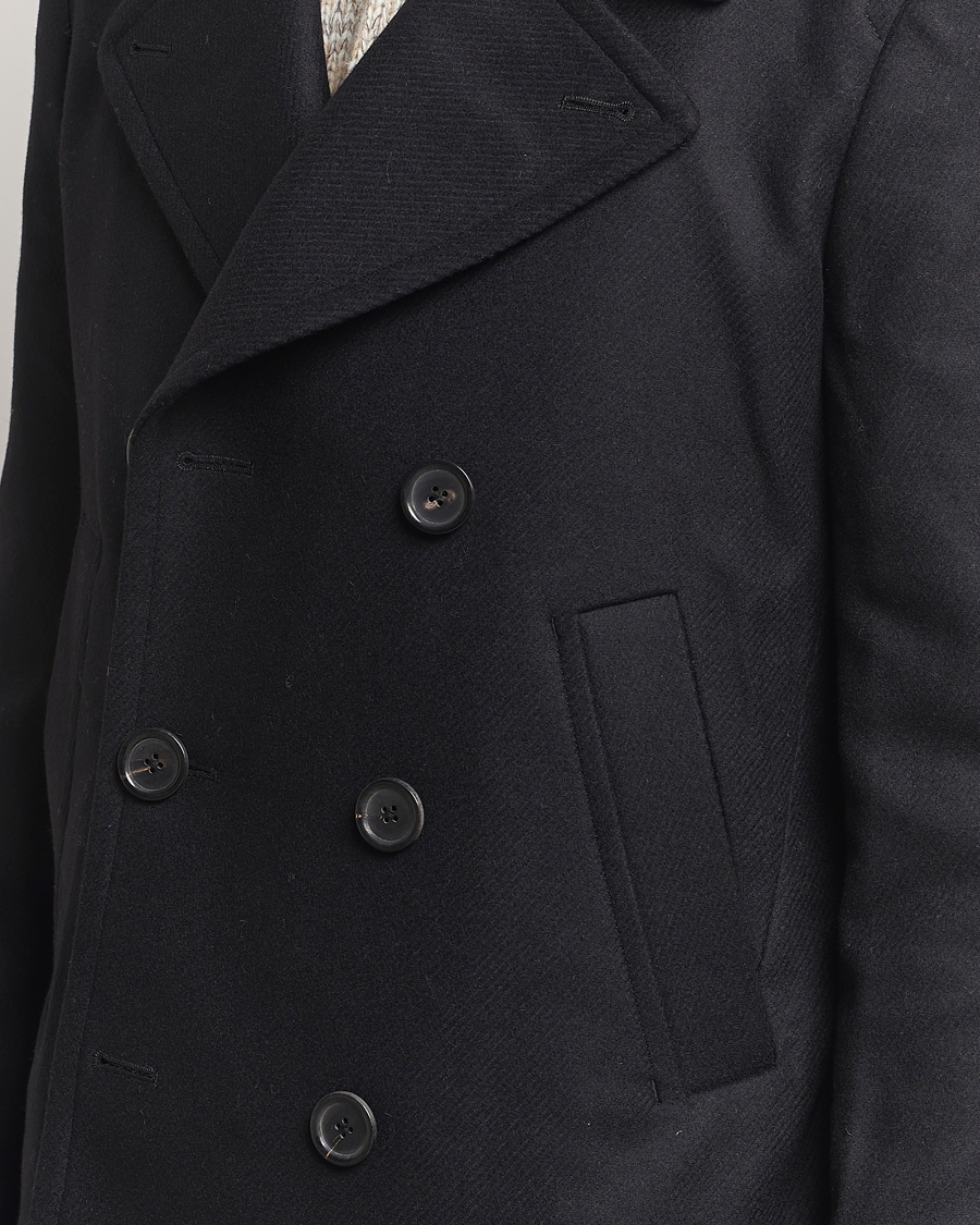 Heren | Jassen | PS Paul Smith | Wool Peacoat Black