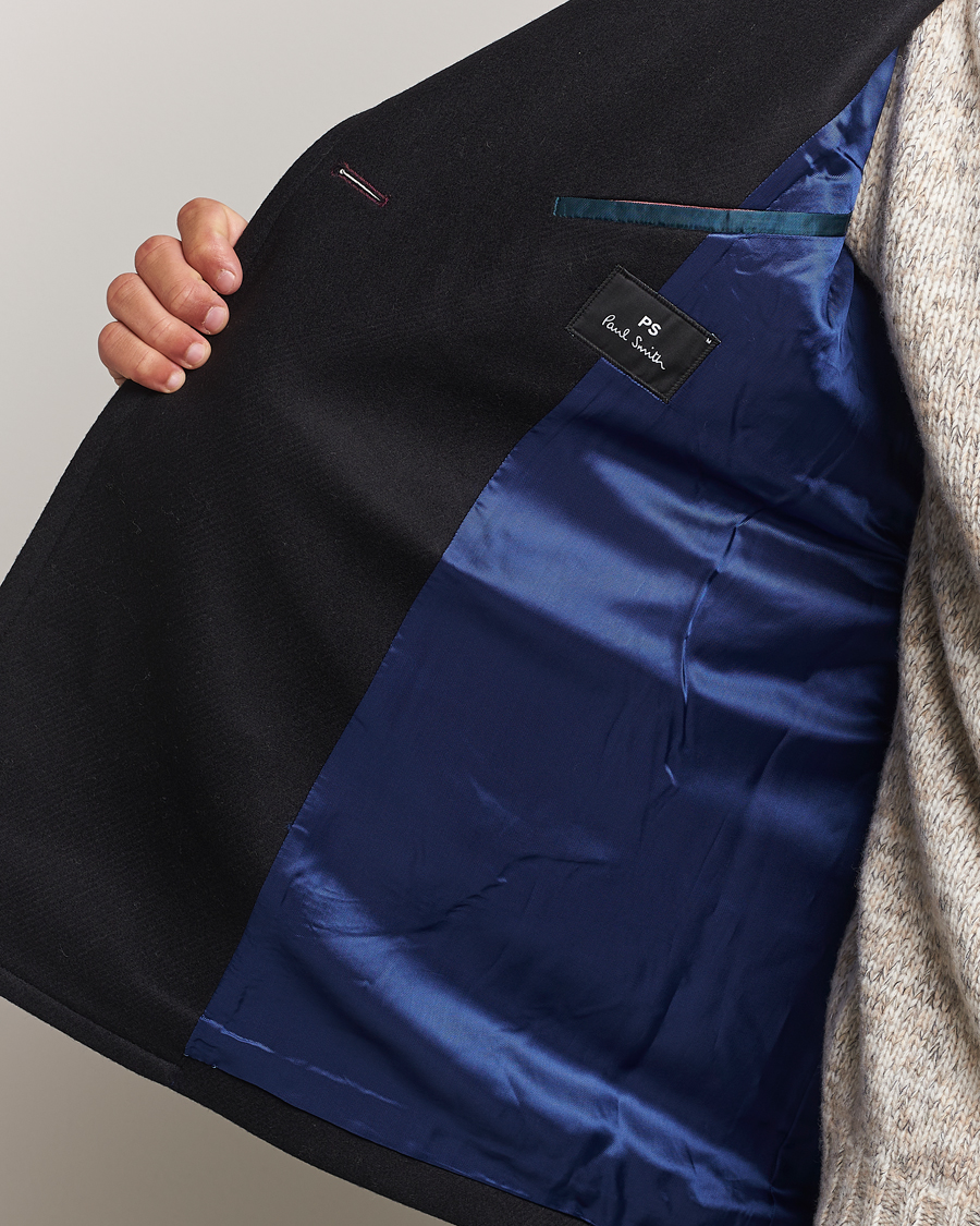Heren | Jassen | PS Paul Smith | Wool Peacoat Black