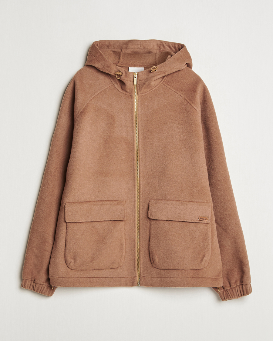 Homme | Manteaux Et Vestes | Drôle de Monsieur | La Veste Capuche Wool Camel