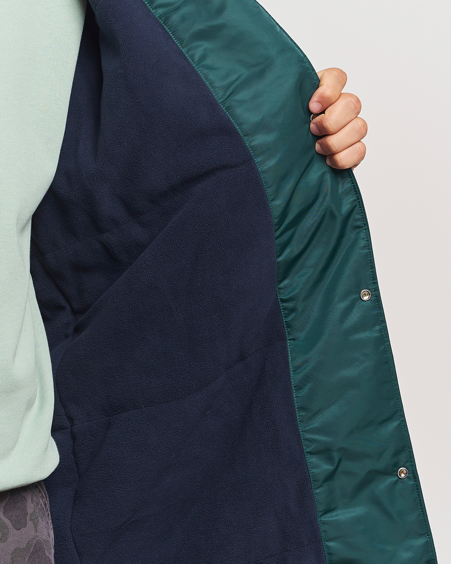 Homme | Manteaux Et Vestes | Drôle de Monsieur | La Parka Slogan Coat Dark Green