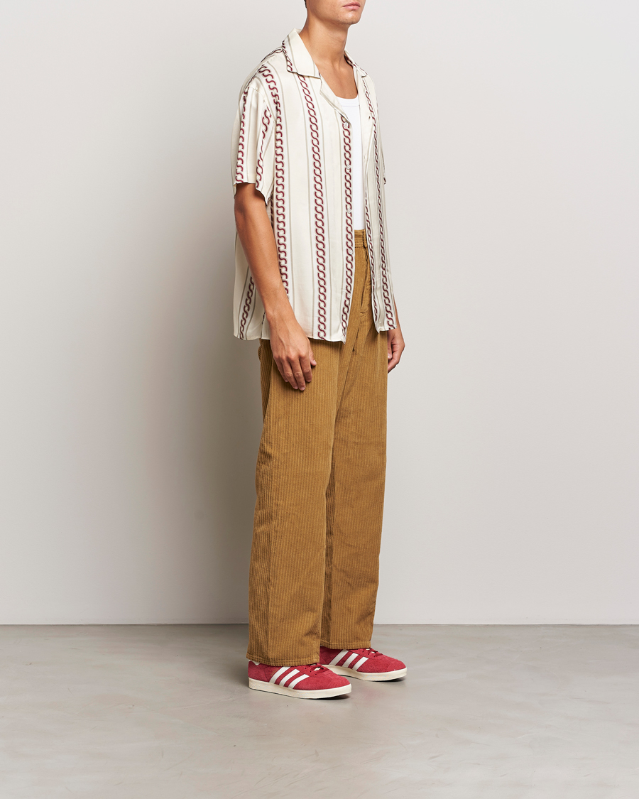 Homme | Chemises | Drôle de Monsieur | Link Cuban Shirt Ecru