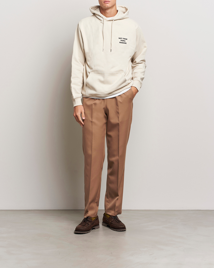 Heren | Broeken | Drôle de Monsieur | Drawstring Trousers Brown