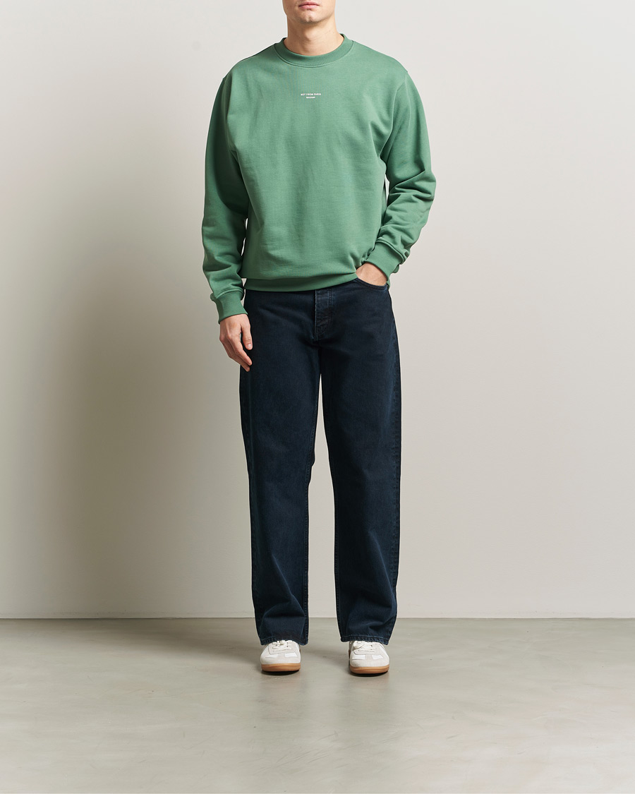 Homme | Pulls Et Tricots | Drôle de Monsieur | Classic Slogan Sweatshirt Water Green