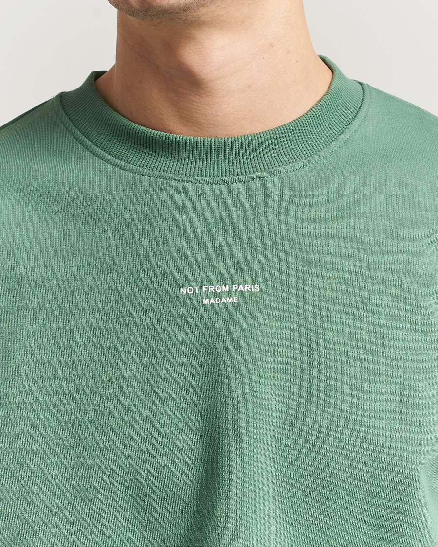 Homme | Pulls Et Tricots | Drôle de Monsieur | Classic Slogan Sweatshirt Water Green
