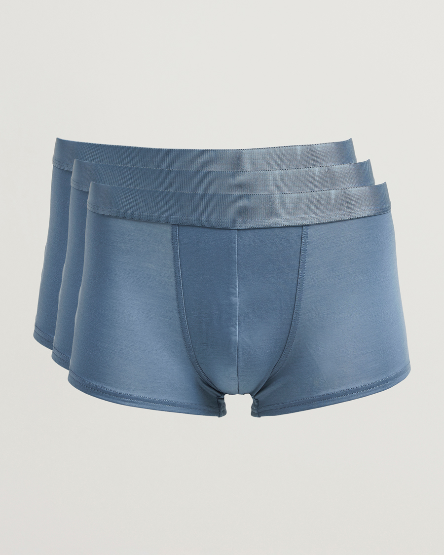 Homme | Sous-Vêtements Et Chaussettes | CDLP | 3-Pack Boxer Trunk Steel Blue