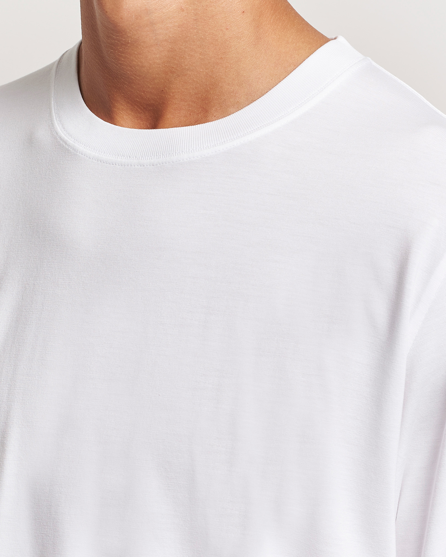 Homme | T-shirts | CDLP | Midweight Long Sleeve T-Shirt White