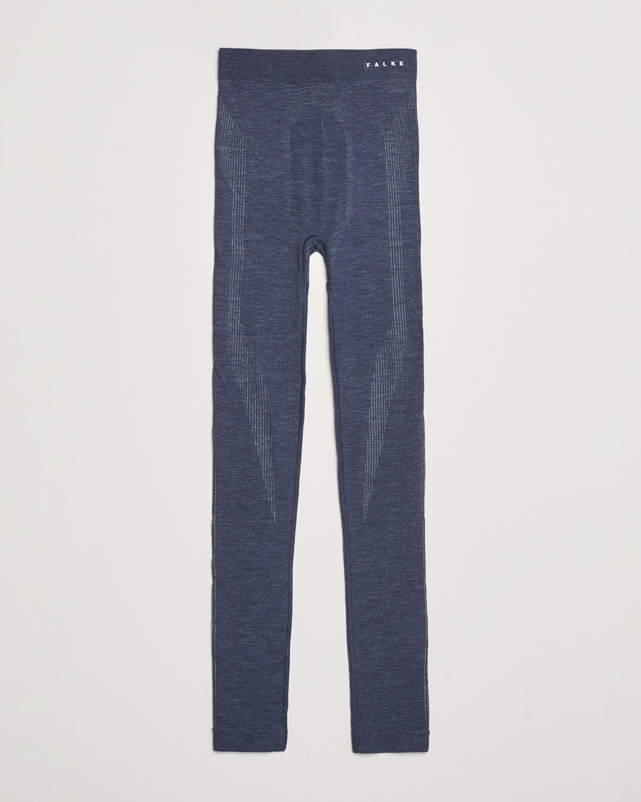 Heren | Ondergoed | Falke Sport | Wool Tech Tights Space Blue