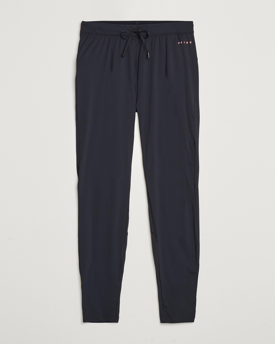 Heren | Broeken | Falke Sport | Running Pants Black