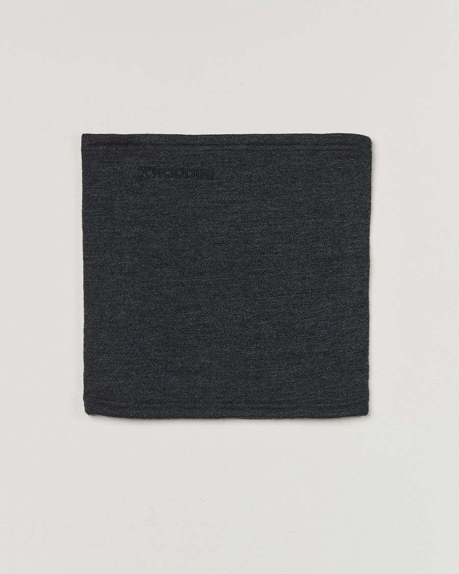 Homme | Houdini Alto Wool/Tencel Neck Gaiter True Black | Houdini | Alto Wool/Tencel Neck Gaiter True Black