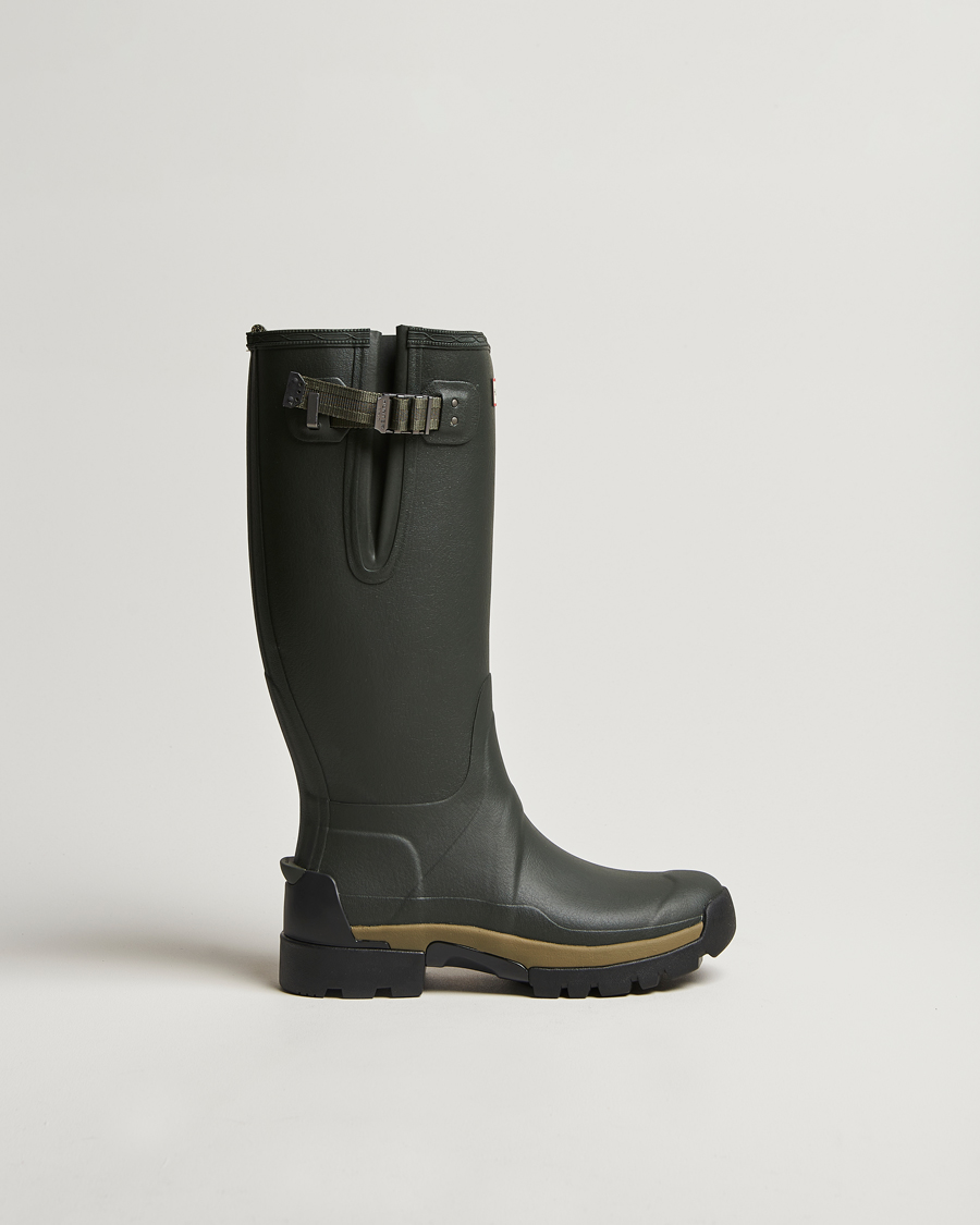 Homme | Couvre-Chaussures | Hunter | Balmoral Side Adjustable Neo Boot Dark Olive
