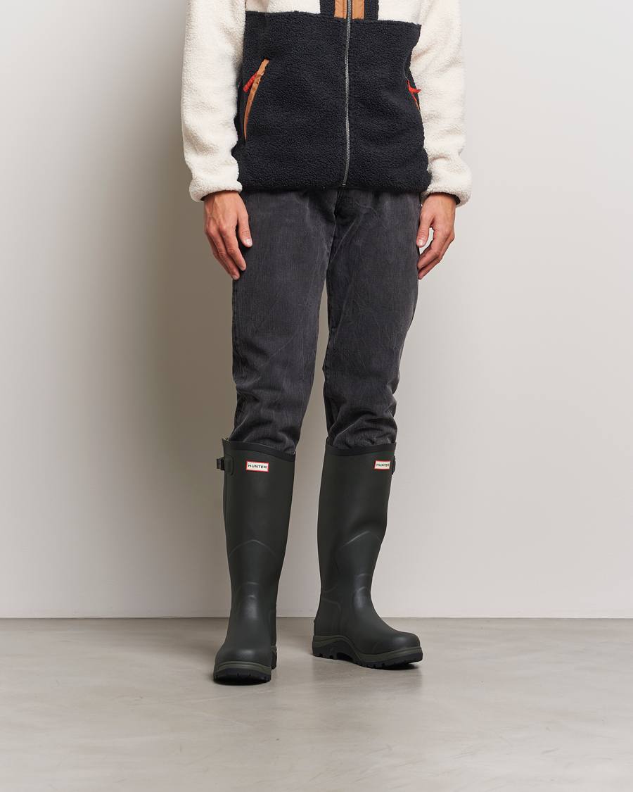 Homme | Couvre-Chaussures | Hunter | Balmoral Classic Side Adjustable Boot Dark Olive