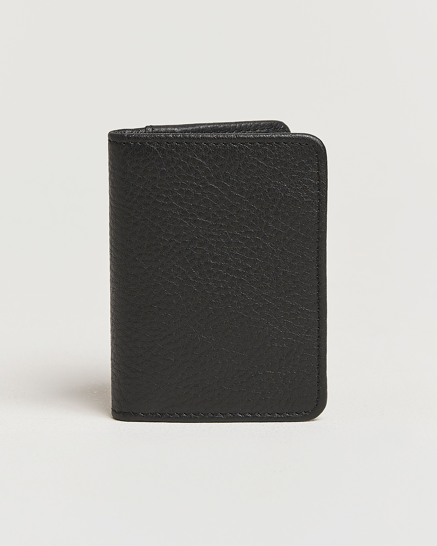 Heren | Portemonnees | Loake Shoemakers | Fenchurch Grained Leather Card Holder Black