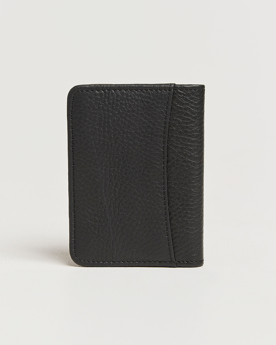 Heren | Portemonnees | Loake Shoemakers | Fenchurch Grained Leather Card Holder Black